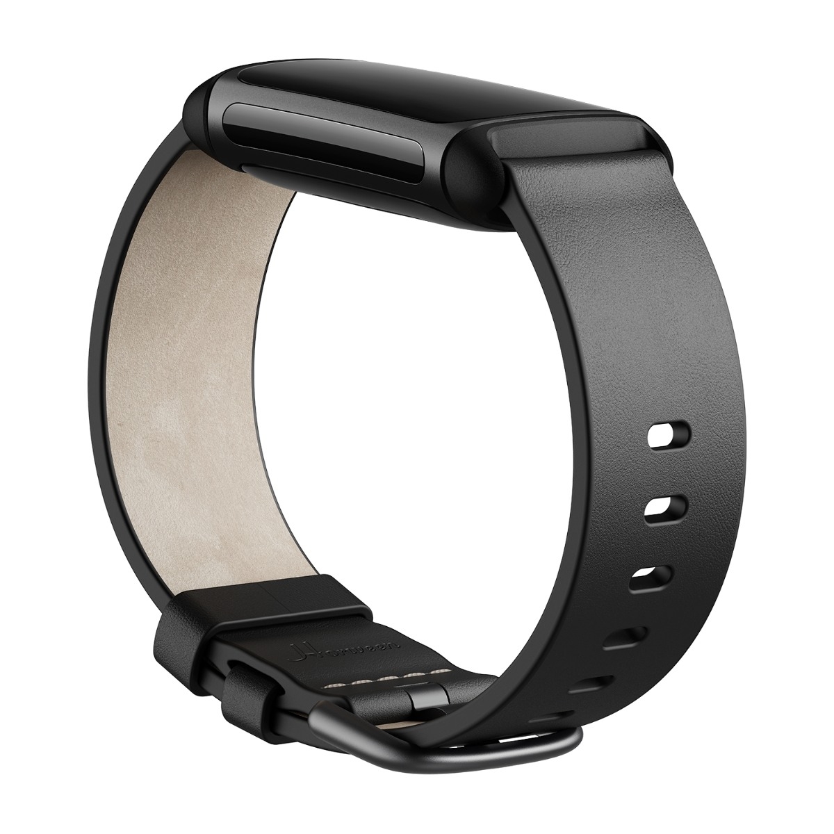 Bilde av Charge 5 Armbånd i Horween-skinn - Svart S