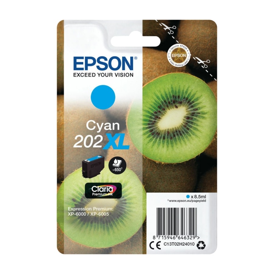 Epson T202, cyan Ink Cartridge xl