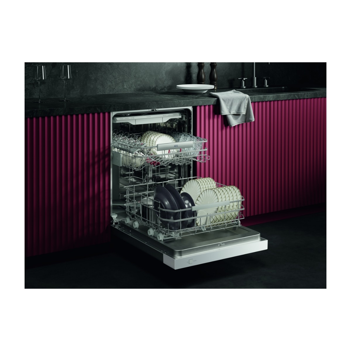 AEG 8000-serien GU8200X2SNW opvaskemaskine billede 3