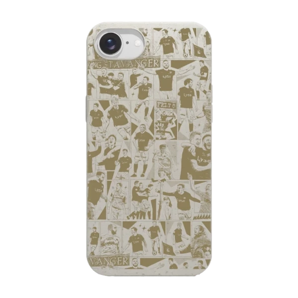 Phonecases3D iPhone 17e/16e Viking FK kompostoituva suojakuori, valkoinen