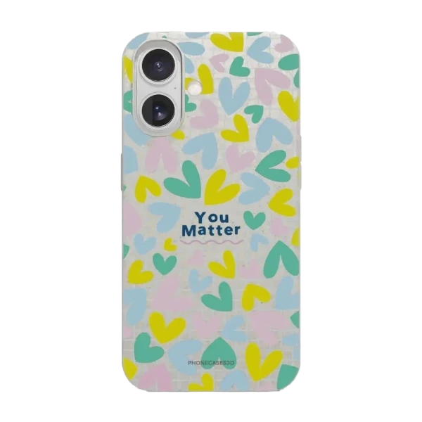 Phonecases3D iPhone 17 Jess Rachel Sharp kompostoituva suojakuori, valkoinen