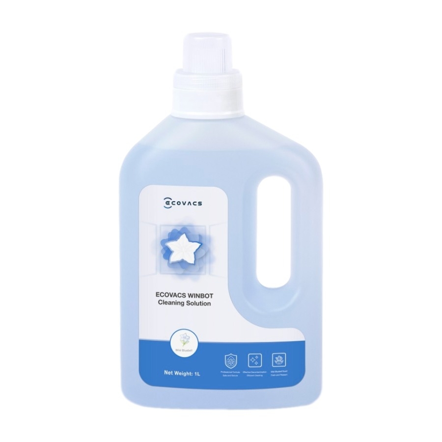 Ecovacs W-SO01-0007, Robotstøvsuger, Rengjøringsløsning, Assorterte farger, 1000 ml, Ecovacs, all WINBOT