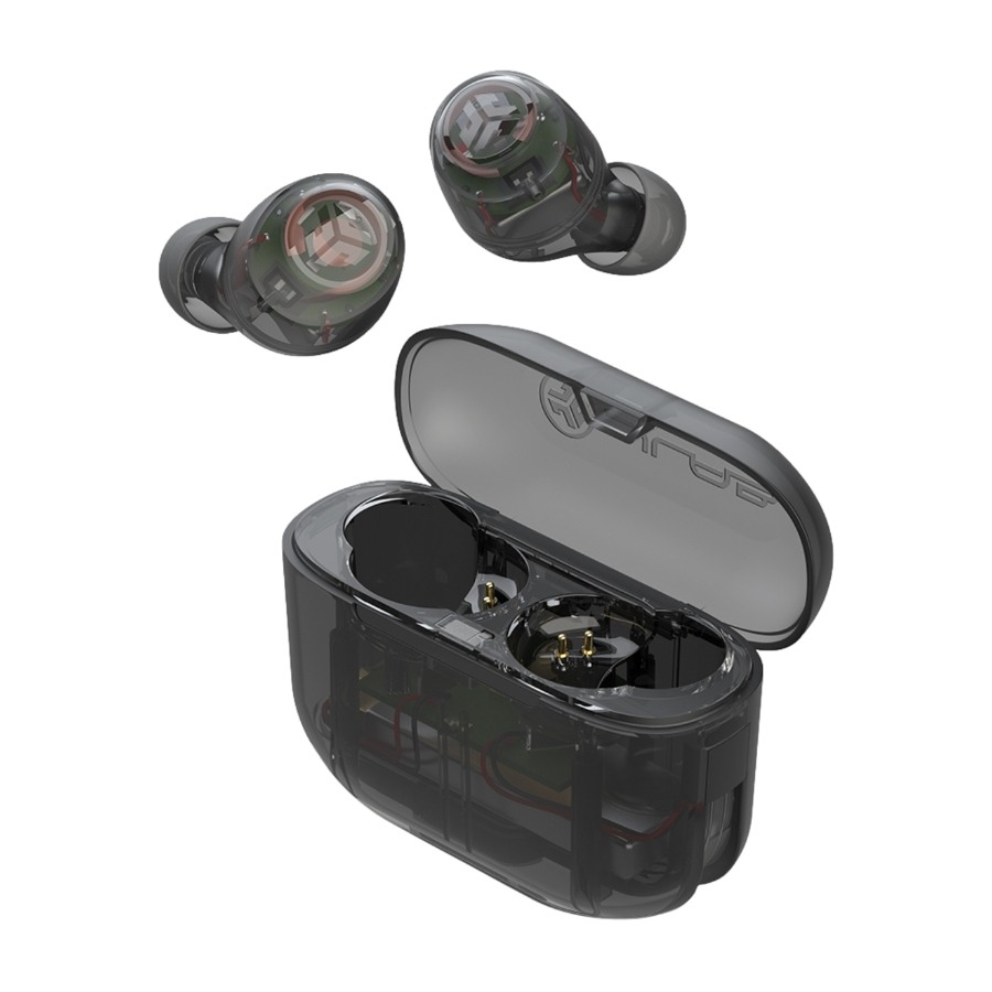JLab Audio Go Air Pop True Wireless, gjennomsiktig svart