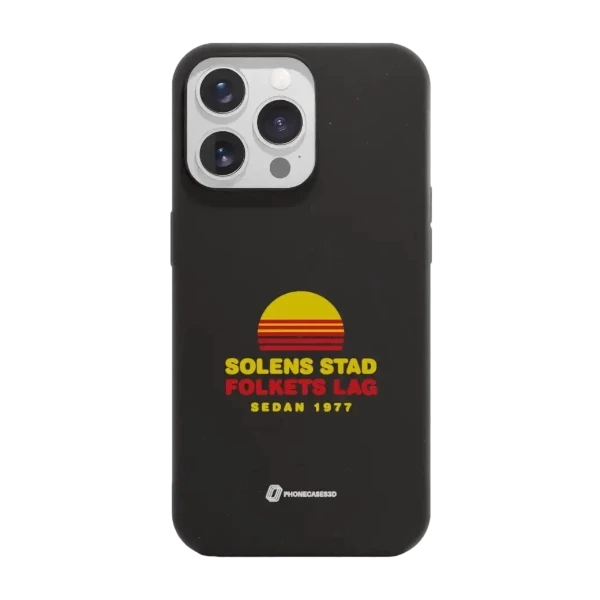 Phonecases3D iPhone 13 Pro Luleå HF kompostoituva suojakuori, musta