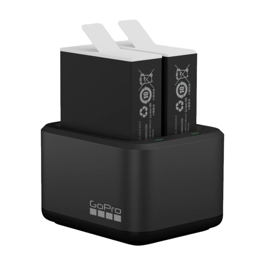 GoPro dubbel batteriladdare + 2 St enduro batterier