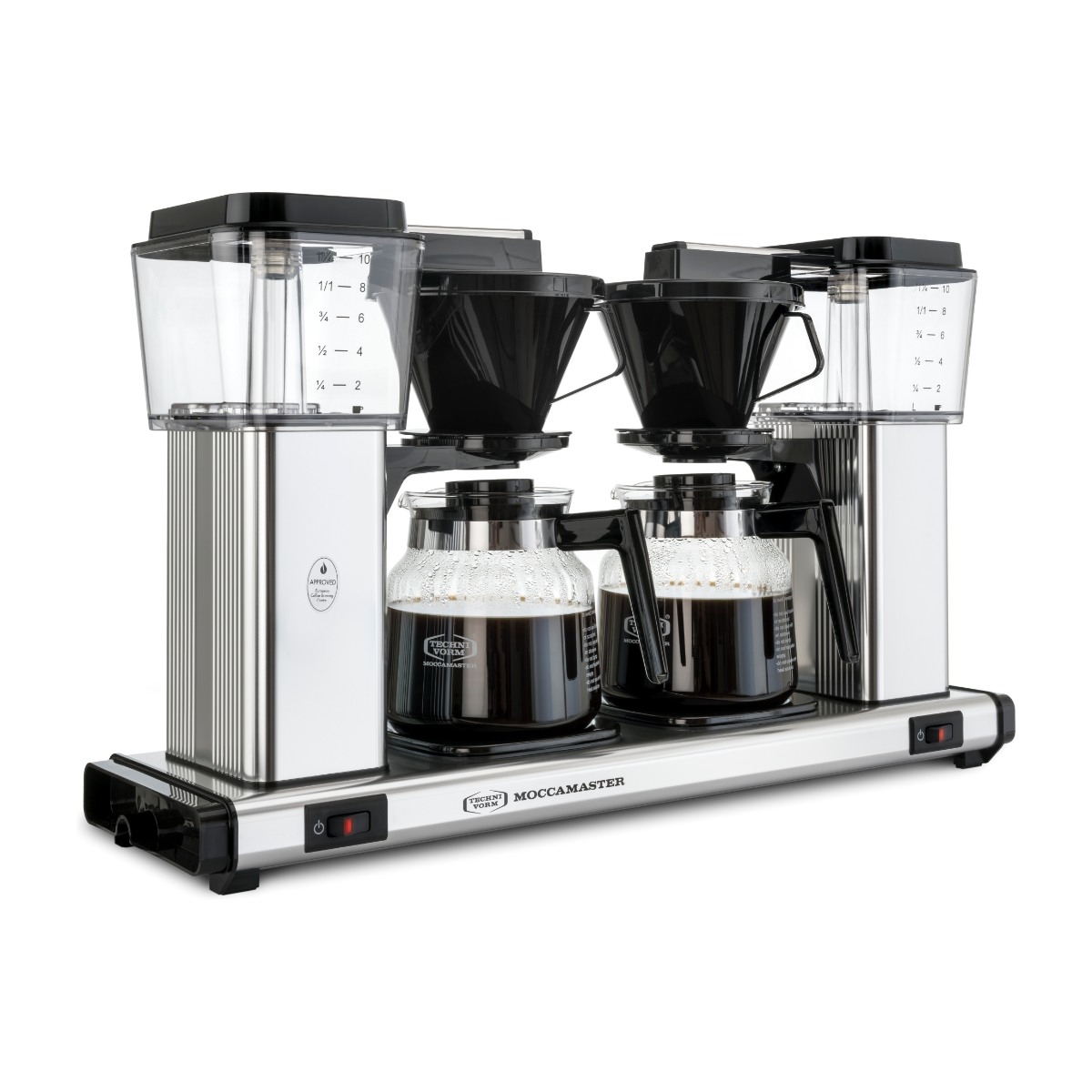 Moccamaster Manual Double kaffemaskine, Silver billede 7