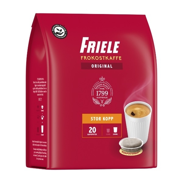 Friele Store kaffepuder 20 stk billede 8