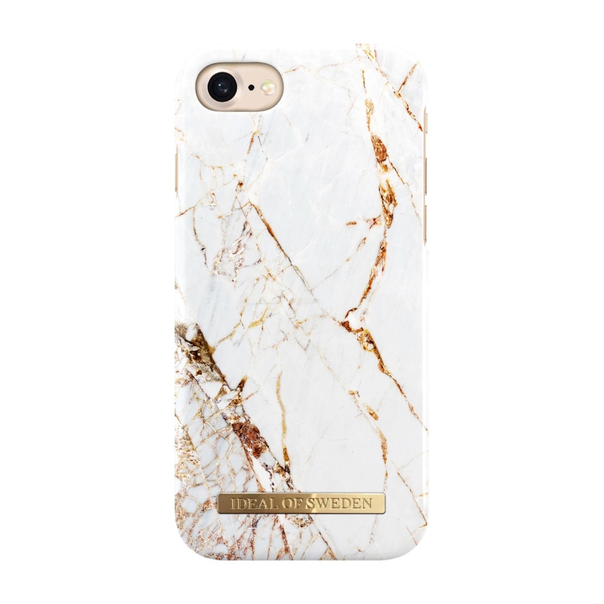IDEAL OF SWEDEN iPhone SE (2022)/SE (2020)/8/7/6 deksel Carrara, gold