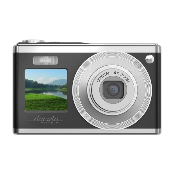 Dacota Platinum DC12 digitalkamera 20 MP 6x optisk zoom, sort