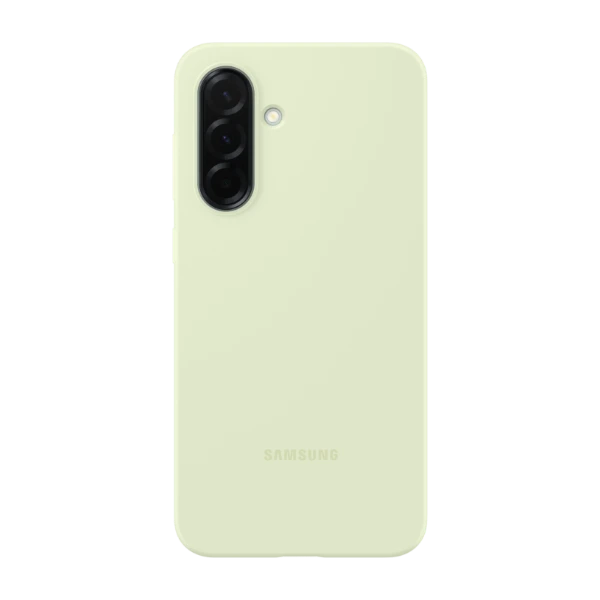 Samsung Galaxy A36 silikonikuori, vaaleanvihreä