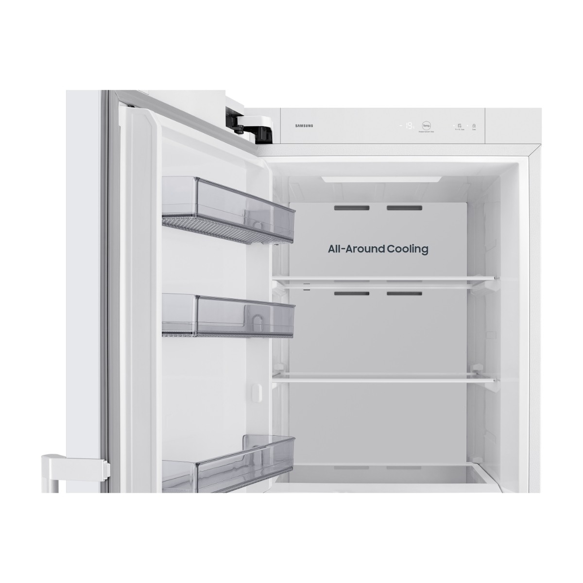 Samsung RZ40H32PEVEF fryseskab, Snow White billede 5