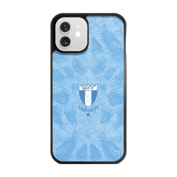 Phonecases3D iPhone 12 Malmö FF -3D suojakuori, musta