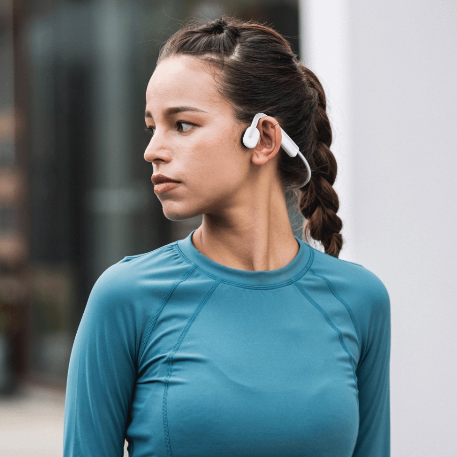 Shokz OpenMove Grey luujohdekuulokkeet 