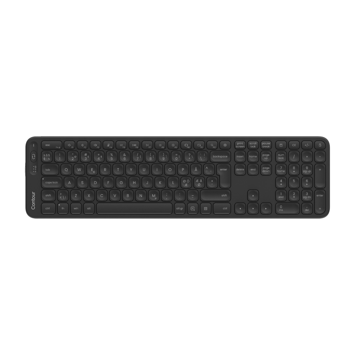 Contour Balance tastatur i full størrelse