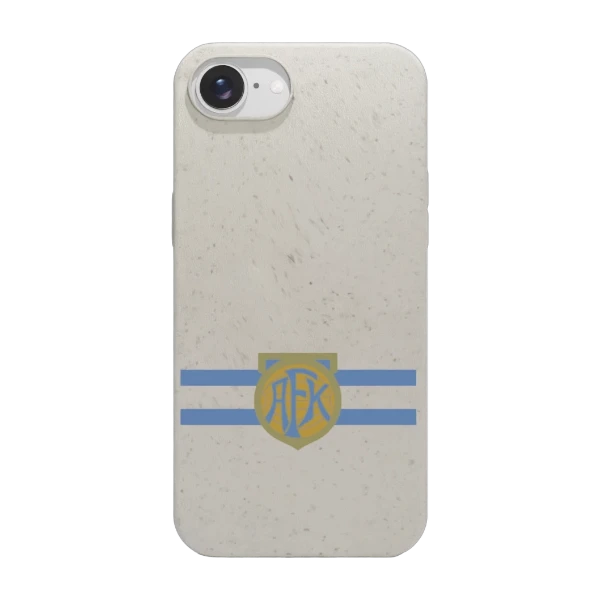 Phonecases3D iPhone 17e/16e Aalesunds FK kompostoituva suojakuori, valkoinen