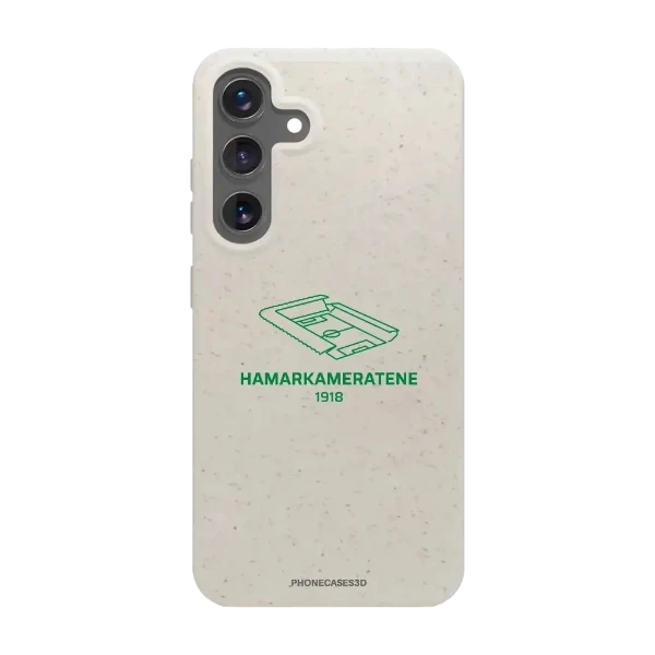 Phonecases3D Samsung Galaxy S25+ HamKam kompostoituva suojakuori, valkoinen