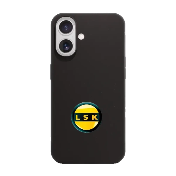Phonecases3D iPhone 17 Lillestrøm SK kompostoituva suojakuori, musta