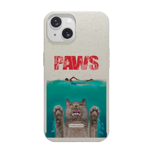 Phonecases3D iPhone 15 Joseph Tate kompostoituva suojakuori, valkoinen