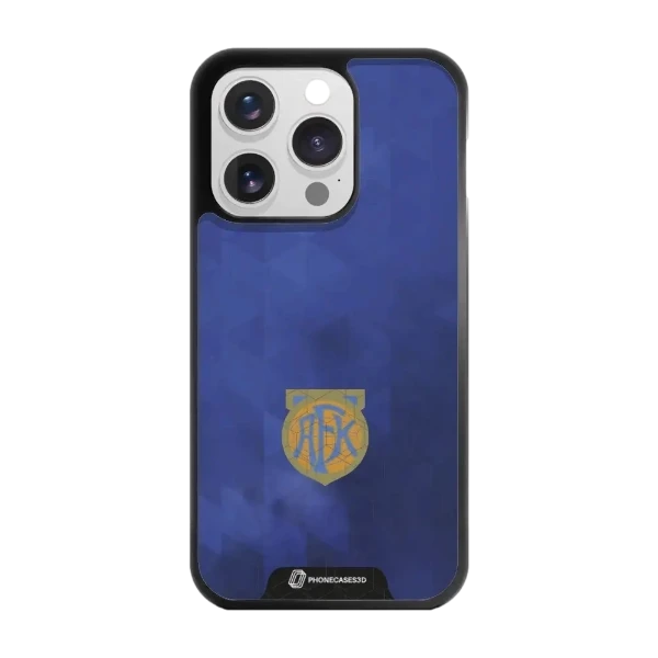 Phonecases3D iPhone 15 Pro Aalesunds FK -3D suojakuori, musta