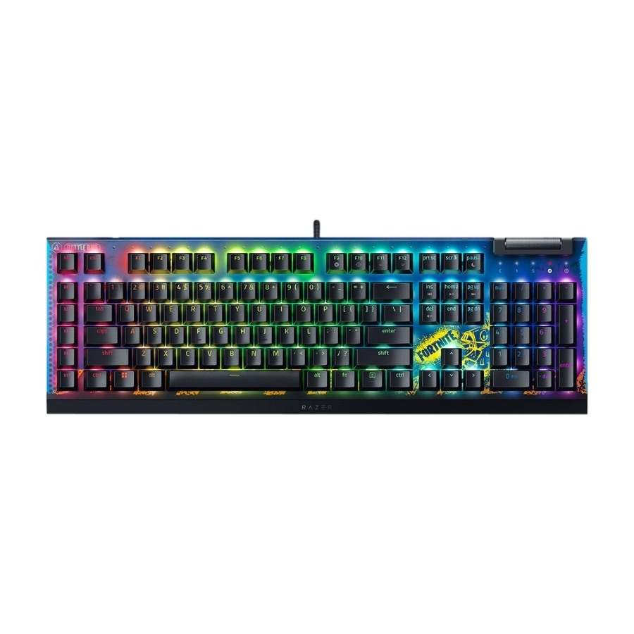 Razer BlackWidow V4 X Fortnite gamingtastatur - Razer Yellow Switch