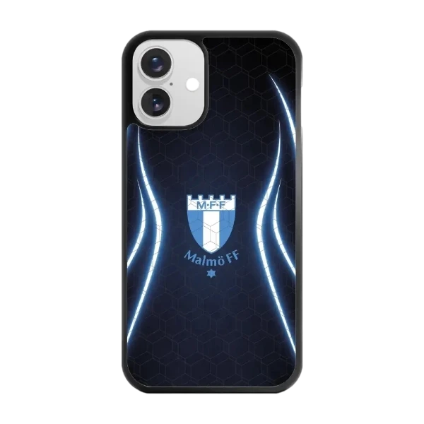 Phonecases3D iPhone 16 Plus Malmö FF -3D suojakuori, musta