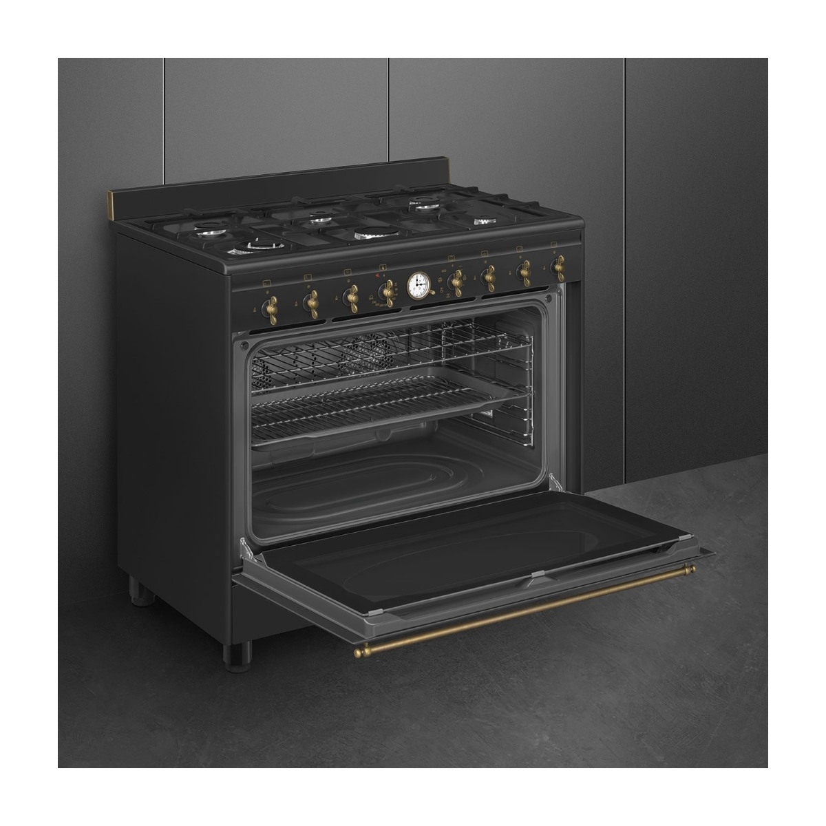 SMEG CO90GMAN2 komfur billede 3