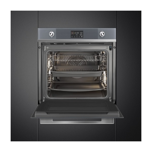 Smeg Linea SOP6102S2PS indbygningsovn billede 8