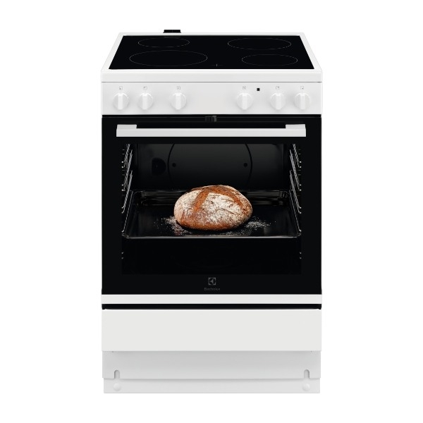 Electrolux 300-serien LKR60004NW keramisk komfur, 230V billede 2