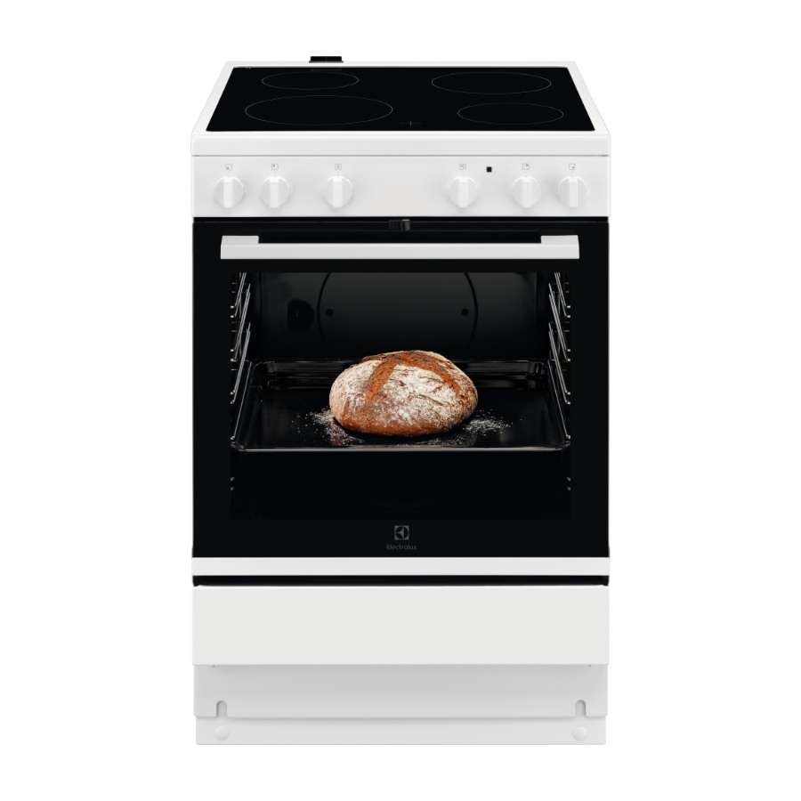 Electrolux 300-serien LKR60004NW keramisk komfur, 230V billede 3