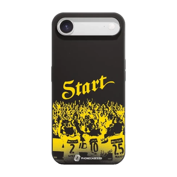 Phonecases3D iPhone Air IK Start kompostoituva suojakuori, musta