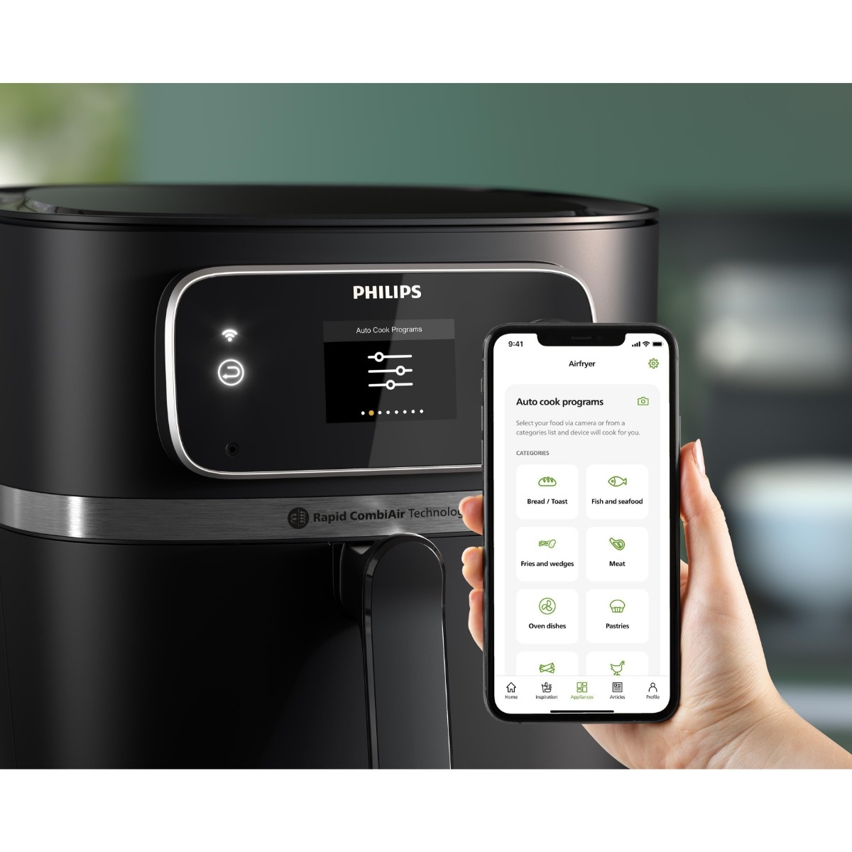 Philips 7000 Series HD9880 Airfryer Combi XXL billede 8