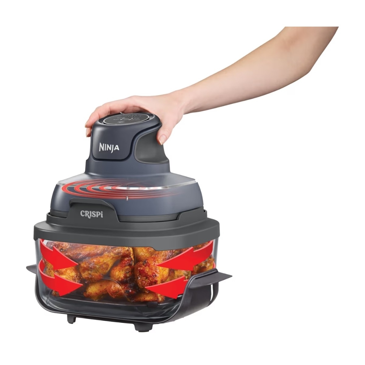 Ninja CRISPi FN101EUGY airfryer, Cyber Space Blue billede 7