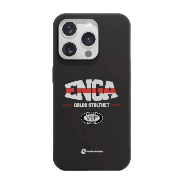 Phonecases3D iPhone 16 Pro VIF kompostoituva suojakuori, musta