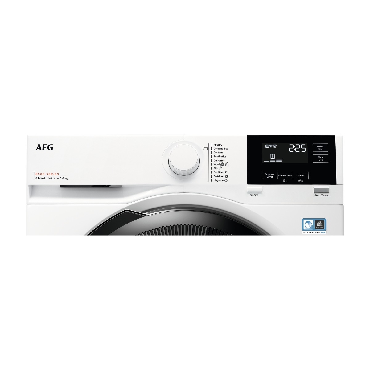 AEG 8000-serien TR824P85L tørretumbler billede 4