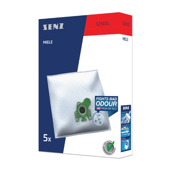 Expert 3101 EXP Borse Per Aspirapolvere: 4 Sacchetti + 2 Filtri, Compatibili Con AEG, Colore Bianco