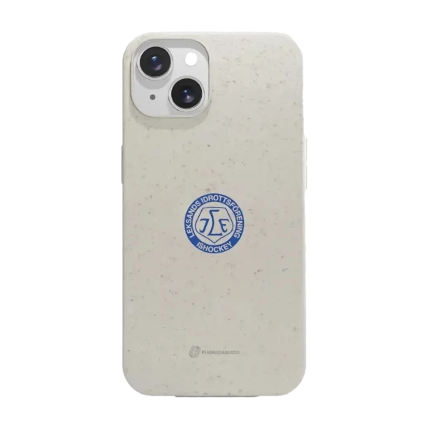 Phonecases3D iPhone 14 Leksands IF kompostoituva suojakuori, valkoinen