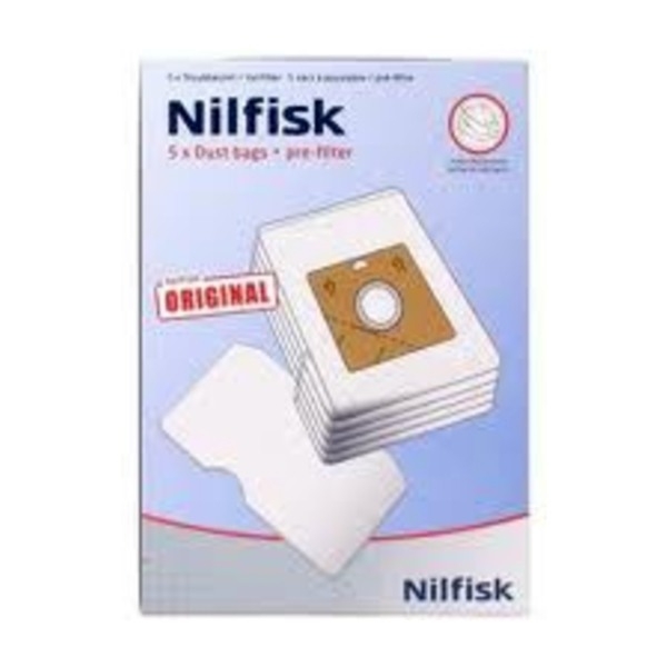 NILFISK STØVSUGERPOSE BRAVO ACTION Power.no Nilfisk Bravo støvsugerposer 30050002 til Nilfisk Bravo