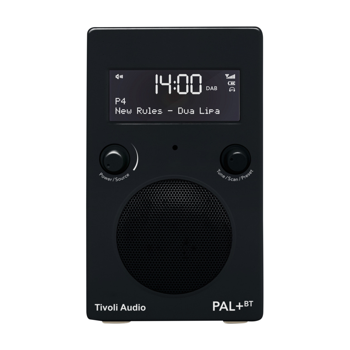 Tivoli Audio Pal+ BT GEN2 radio, sort