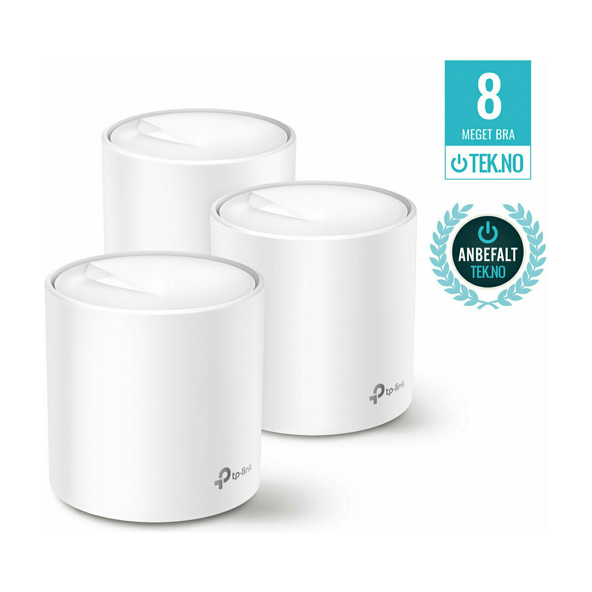 TP LINK DECO X60 MESH WI FI 3 PAKKE Power no