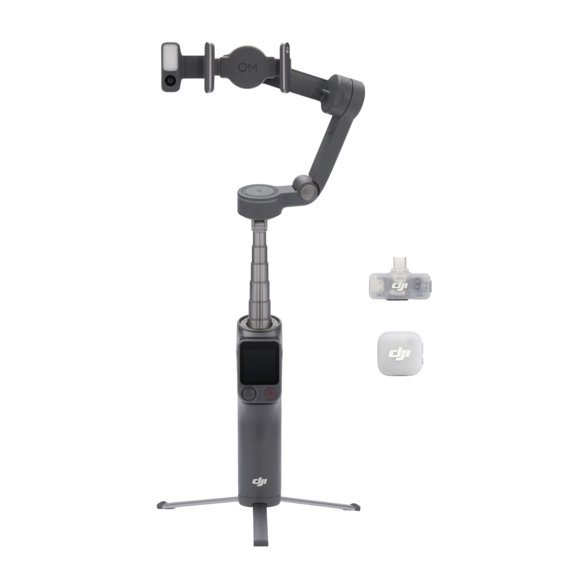 DJI Osmo Mobile 8P Creator Combo kamerastabilisator for smarttelefon, svart