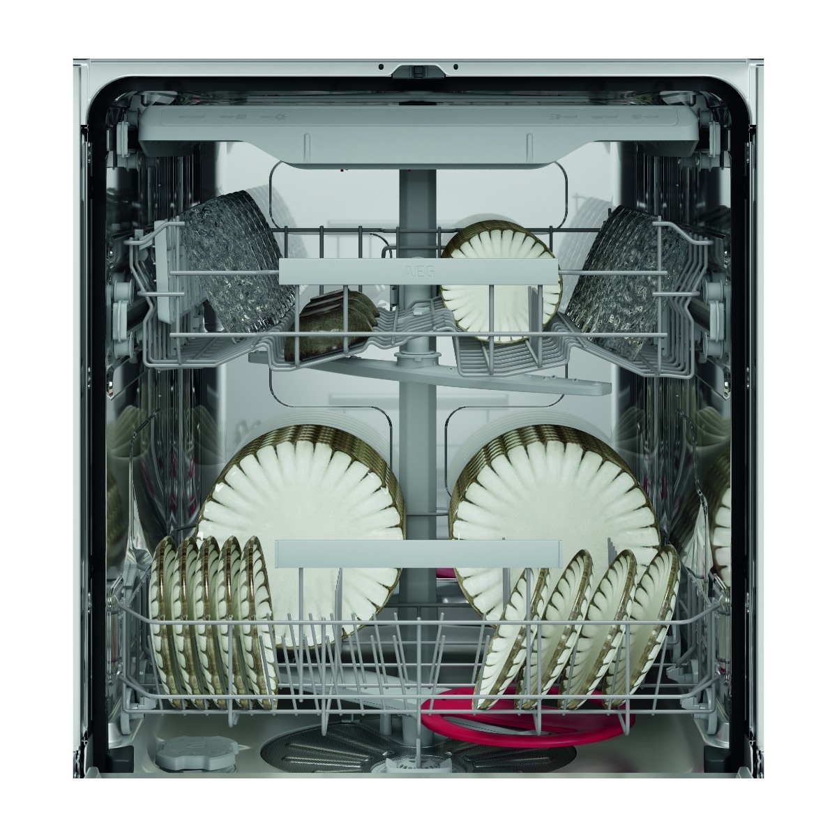 AEG 6000-serien GI6220D2SN integreret opvaskemaskine billede 2