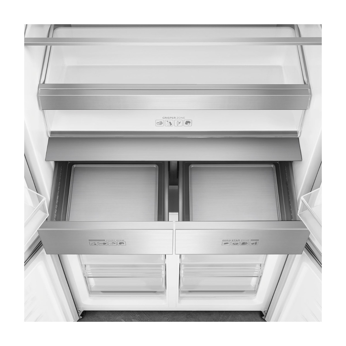 Smeg French Door FQI60KD billede 9