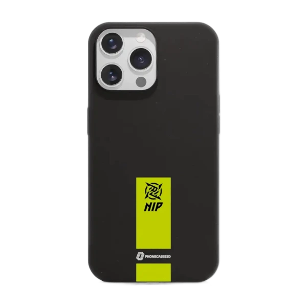 Phonecases3D iPhone 14 Pro Ninjas in Pyjamas kompostoituva suojakuori, musta