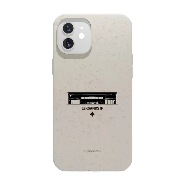 Phonecases3D iPhone 12 Leksands IF kompostoituva suojakuori, valkoinen