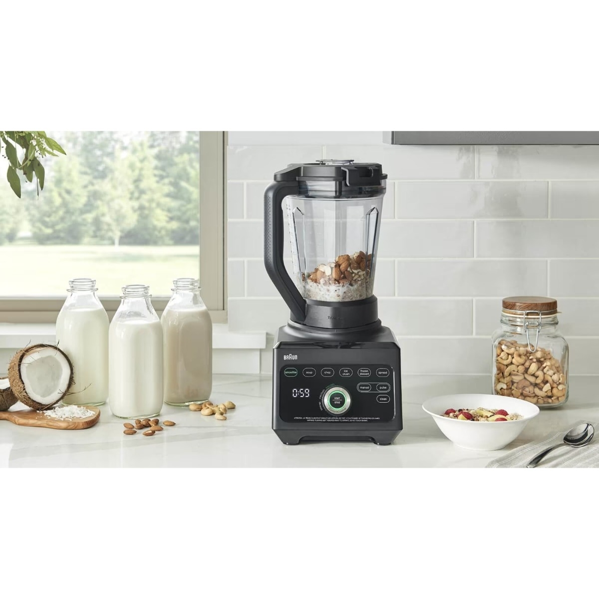 Braun JB9040BK blender 3L 1600W, sort billede 5