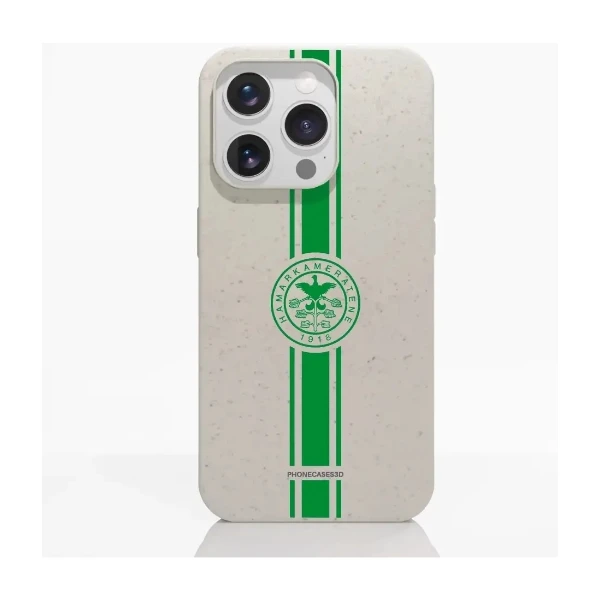 Phonecases3D iPhone 16 Pro HamKam kompostoituva suojakuori, valkoinen