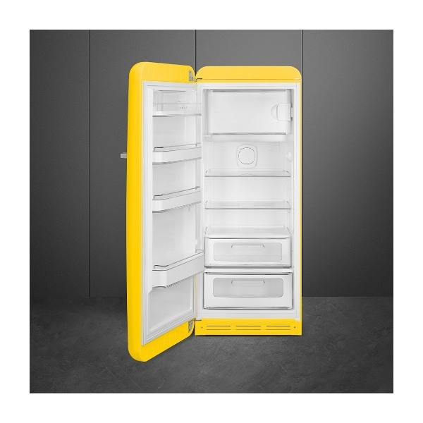 Smeg 50's Style FAB28LYW6 køleskab med fryseboks billede 4