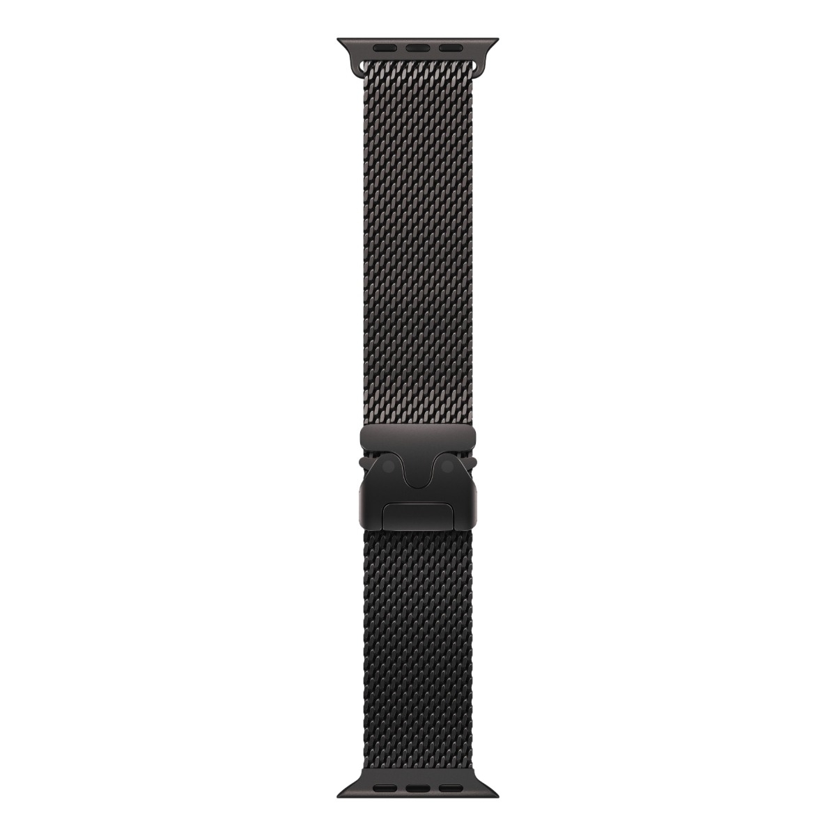 49mm Black Titanium Milanese Loop - Medium