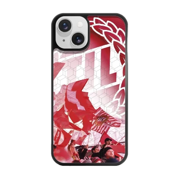 Phonecases3D iPhone 14 Tromsø IL -3D suojakuori, musta