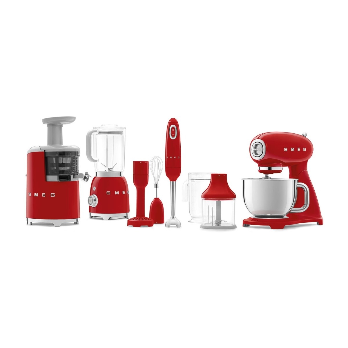 SMEG BLF01RDEU BLENDER, RØD billede 6